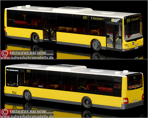 Rietze MAN Lions City Herrmann Berlin Modellbus Busmodell Modellbusse Busmodelle