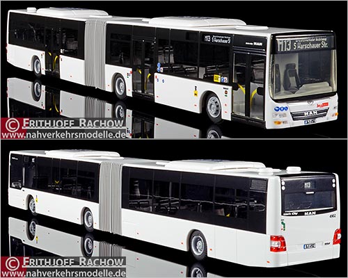 Rietze Busmodell Artikel 74104 M A N Lions City G 2015 Berliner Verkehrsbetriebe