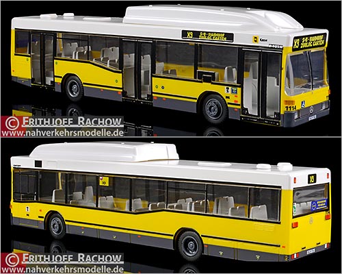 Rietze Busmodell Sondermodell Artikel 75229 Mercedes-Benz O 405 N 2 Gasbus Berliner Verkehrsbetriebe B V G