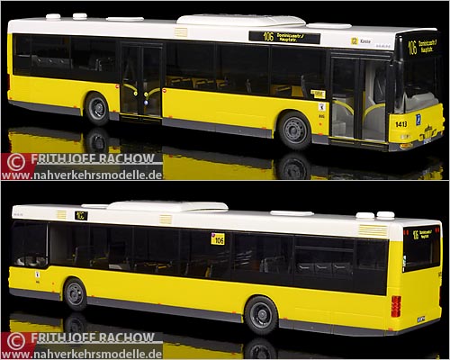 Rietze Busmodell Artikel 65470 M A N N L B V G Berlin