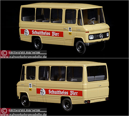 Brekina MB O309 BVG Berlin Modellbus Busmodell Modellbusse Busmodelle