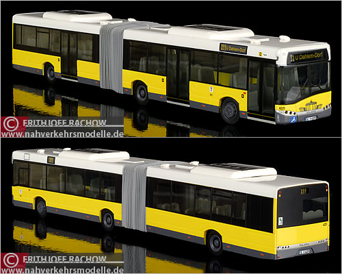 Rietze Solaris U18 BVG Berlin Busmodell Modellbus Busmodelle Modellbusse