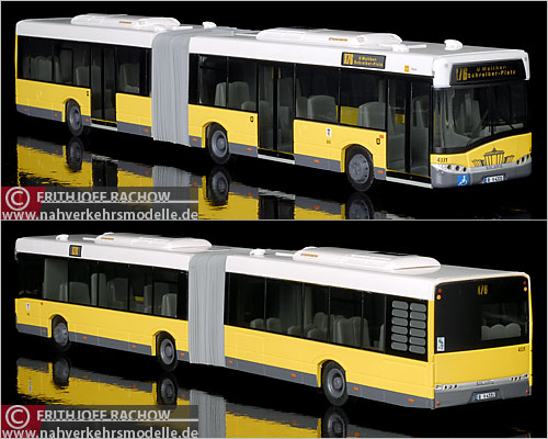 VKModelle Solaris Urbino 18 BVG Berlin  Modellbus Busmodell Modellbusse Busmodelle