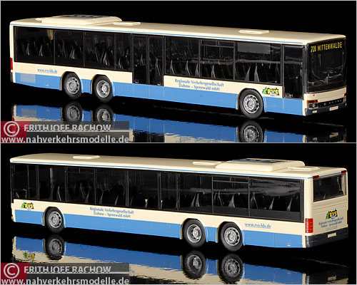 Rietze Setra S319NF RVS Luckau Modellbus Busmodell Modellbusse Busmodelle
