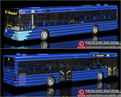 Rietze MAN NL 263 OVG Modellbus Busmodell Modellbusse Busmodelle