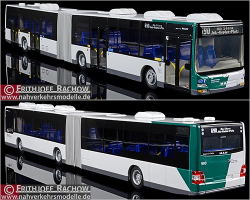 Rietze Busmodell Artikel 72766 M A N Lions City G 2015 Verkehrsbetrieb Potsdam Vip
