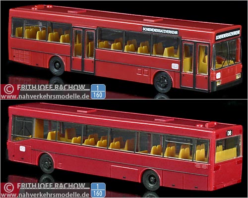 MINITRIX Busmodell Artikel 65401 Mercedes-Benz O 405 Deutsche Bundesbahn D B