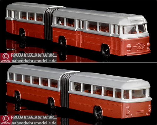 FHW Werdohl Henschel OSL160 Busmodell Modellbus Busmodelle Modellbusse