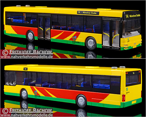 Rietze MANNL Stadtwerke Verkehr Modellbus Busmodell Modellbusse Busmodelle