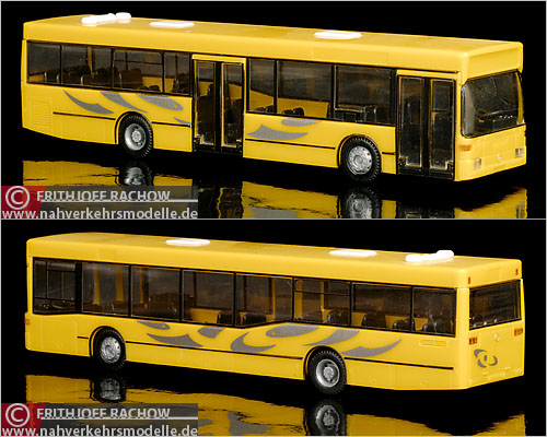 Kembel MB O405N2 gelb silber Busmodell Modellbus Busmodelle Modellbusse