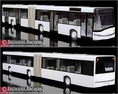 VK Modelle Busmodell Sondermodell Solaris U 18 Vorführlackierung weiß