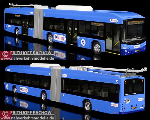 VKModelle Hess SwissTrolley 3 Breng Holland Modellbus Busmodell Modellbusse Busmodelle