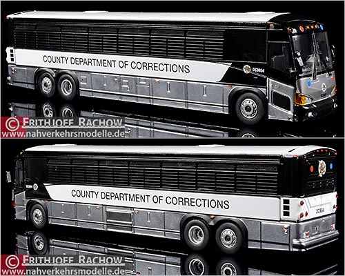 Iconic Replica Busmodell Artikel 87-0072 M C I Motorcoach D 4505 Country Department of Corrections