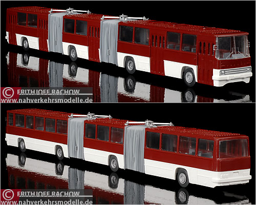 SES Ikarus I293 Doppelgelenbus Kuba AGG Modellbus Busmodell Modellbusse Busmodelle