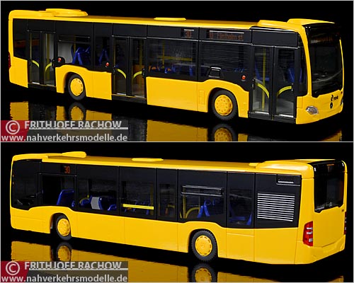 Rietze Busmodell Artikel 69412 Mercedes Benz O 530 Citaro C 2 E6 2012 Movia, Velby, Dänemark