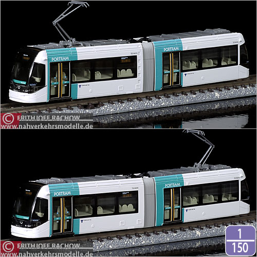 KATO Portram Toyama Japan Straßenbahnmodell Trammodell
