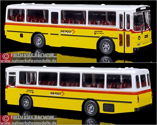 Wiking Busmodell Artikel 071101 Saurer 4 H U Postauto Schweiz