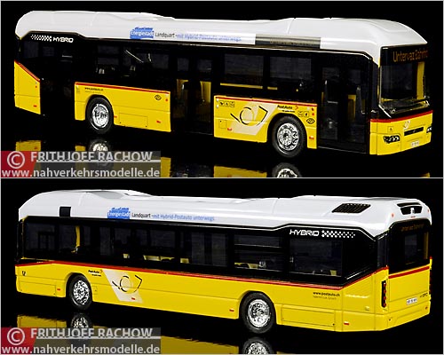 Holland-oto/Motorart Volvo 7700 Hybrid  PTT Schweiz Modellbus Busmodell Modellbusse Busmodelle