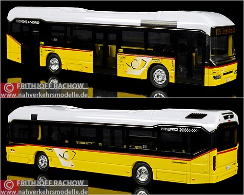 Holland-oto/Motorart Volvo 7700 Hybrid  PTT Schweiz Modellbus Busmodell Modellbusse Busmodelle