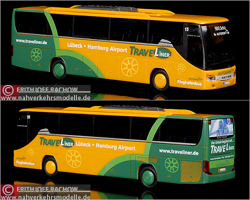 AWM Setra S415GT-HD Autokraft Schleswig-Holstein Verkehrsrot Modellbus Busmodell Modellbusse Busmodelle