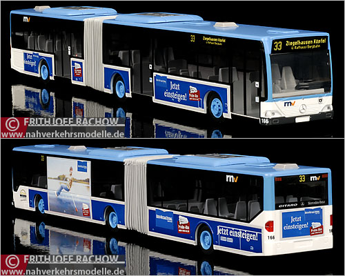 Rietze MB O530G HSB Heidelberg Modellbus Busmodell Modellbusse Busmodelle