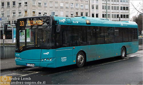 VKModelle Solaris U 12 Frankfurt Modellbus Busmodell Modellbusse Busmodelle