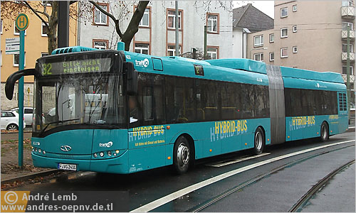 VKModelle Solaris U 18 Hybrid Frankfurt Verkehrsgemeinschaft Frankfurt Modellbus Busmodell Modellbusse Busmodelle