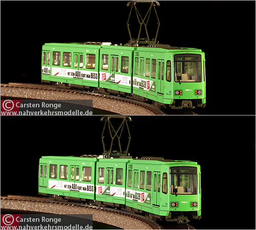 Halling TW 6000 Hannover Straßenbahn Tram