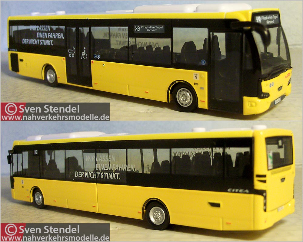 Holland Oto Busmodell Citea L L E 120 Berliner Verkehrsbetriebe