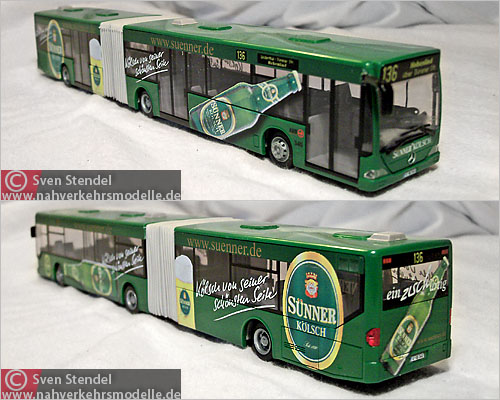 Rietze MB O530G Citaro KVG Köln Modellbus Busmodell Modellbusse Busmodelle