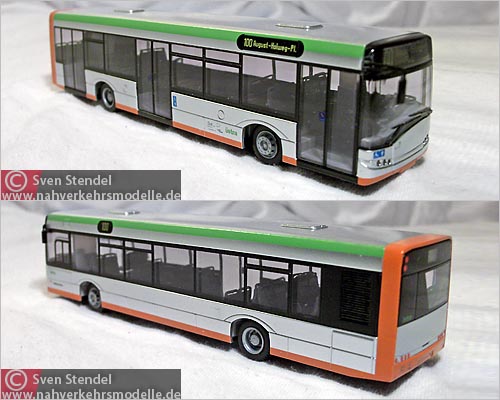 Rietze Solaris U 12 ÜSTRA Hannover Modellbus Busmodell Modellbusse Busmodelle