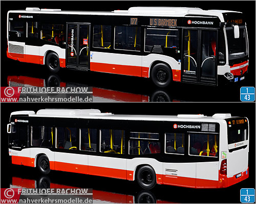 Norev MB O530 Citaro C2 Hochbahn Hamburg Modellbus Busmodell Modellbusse Busmodelle