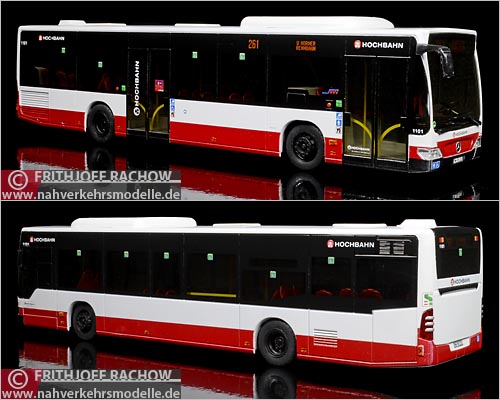 Rietze MB O530 Citaro FL Hochbahn Hamburg Modellbus Busmodell Modellbusse Busmodelle