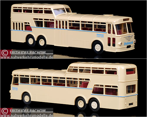 Brekina Buessing Ludewig eineinhalbdecker  Dahmetal Modellbus Busmodell Modellbusse Busmodelle