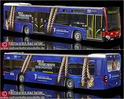 Rietze Busmodell Artikel 73406 Mercedes-Benz O 530 Citaro C 2 Euro 6  K V G Kiel