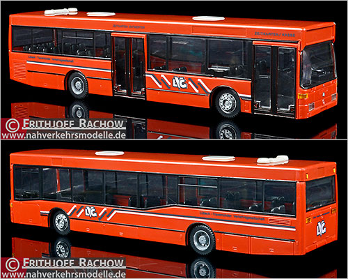 Kembel Busmodell Artikel K81164 Mercedes-Benz O 405 N 2 Lübeck Travemünder Verkehrsgesellschaft