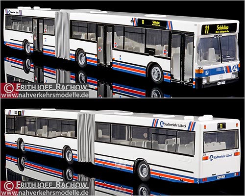 Rietze Busmodell Artikel 76404-1 Mercedes-Benz O 405 G N 2 Stadtwerke Lübeck