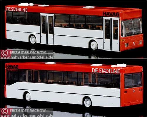 Kembel MB O405 HAVAG Halle Busmodell Modellbus Busmodelle Modellbusse