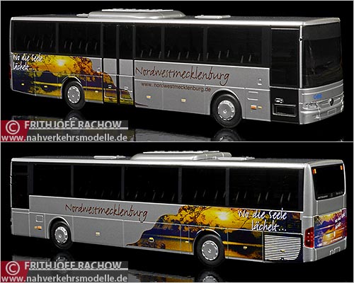 AWM Busmodell Artikel 74600 Mercedes-Benz Integro GBB Grevesmühlener Busbetriebe