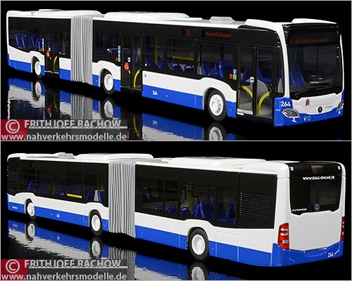 Rietze Busmodell Artikel 69554 Mercedes-Benz O 530 Citaro G C 2 Rostocker Straßenbahn A G