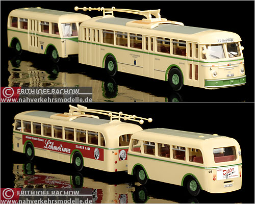 Grell Henschel UEH3S Busmodell Modellbus Busmodelle Modellbusse