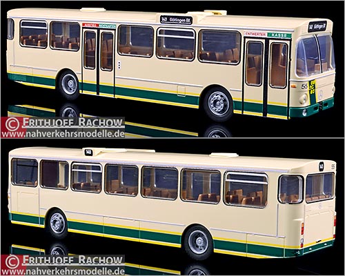 Rietze Busmodell Artikel 74318 Mercedes-Benz O 305 Stülb Göttinger Verkehrsbetriebe