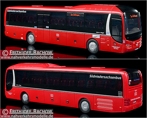 Rietze Busmodell Artikel 65852 M A N Lions Regio Sdniedersachsenbus
