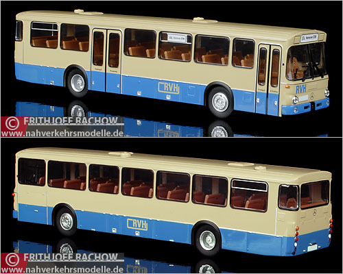 Brekina MB O307 RVH Hannover Modellbus Busmodell Modellbusse Busmodelle