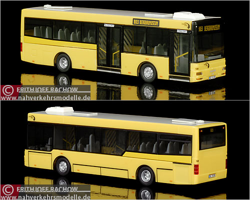 VKModelle MAN Göppel Modellbus Busmodell Modellbusse Busmodelle