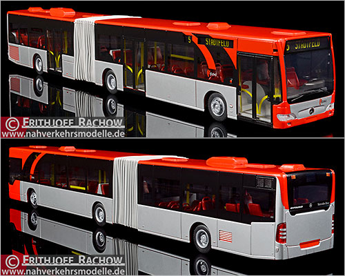 Rietze Busmodell Artikel 66636 Mercedes-Benz O 530 Citaro G Facelift Stadtverkehr Hildesheim