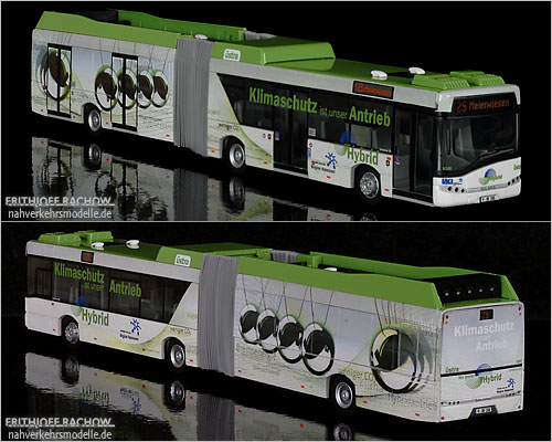 VK Modelle Solaris Urbino 18 Hybrid ÜSTRA Hannover Modellbus Modellbusse Busmodell Busmodelle