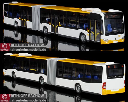 Rietze MB O530 C2 Citaro Mainzer Verkehrsgesellschaft Modellbus Busmodell Modellbusse Busmodelle