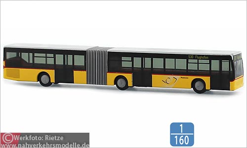 Rietze Busmodell Artikel 16960 Mercedes-Benz O 530 Citaro G Postauto Schweiz