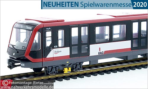 Rietze U-Bahn Modell #u10003 Siemens G 1 Verkehrs Aktiengesellschaft Nürnberg